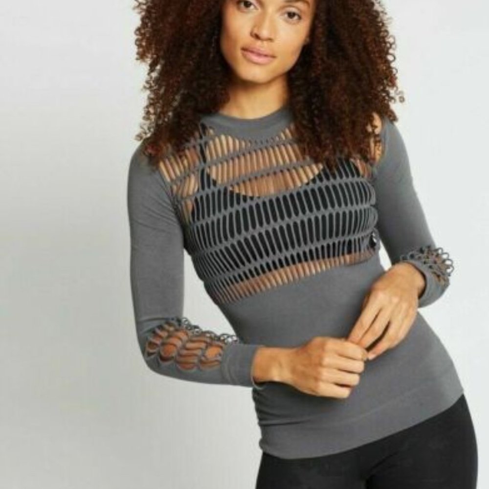 Stella McCartney x Adidas - Warp Knit Top Grey